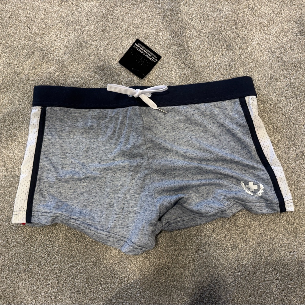 Andrew Christian Gray and Black Men Shorts